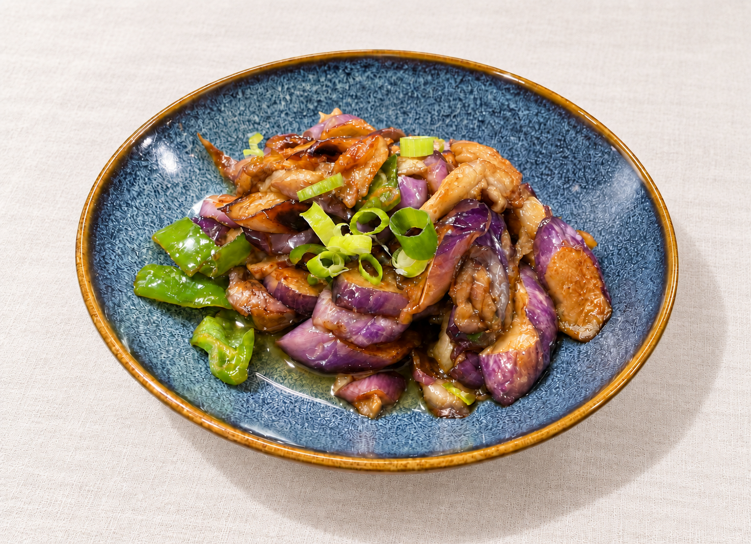 Berenjenas con salsa china